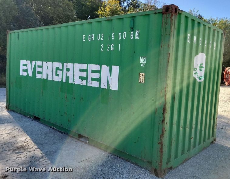 image for item DN4172 2008 Evergreen  shipping container