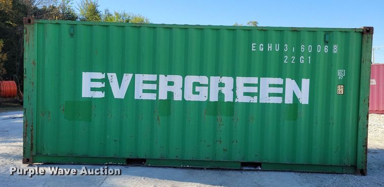 image for item DN4172 2008 Evergreen  shipping container