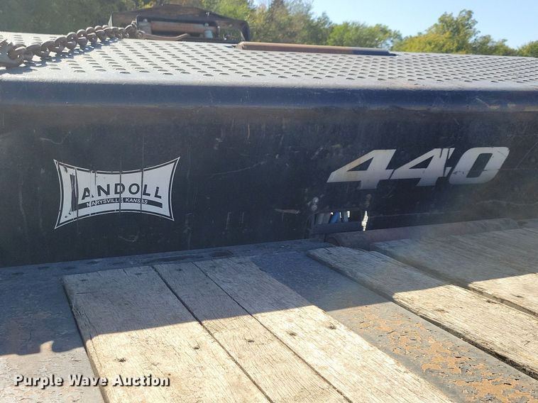 image for item DN4177 2015 Landoll 440  tilt deck equipment trailer