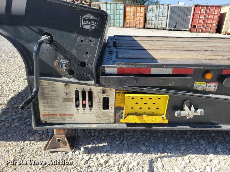 image for item DN4177 2015 Landoll 440  tilt deck equipment trailer