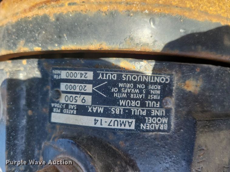 image for item DN4177 2015 Landoll 440  tilt deck equipment trailer