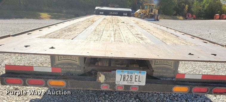 image for item DN4177 2015 Landoll 440  tilt deck equipment trailer