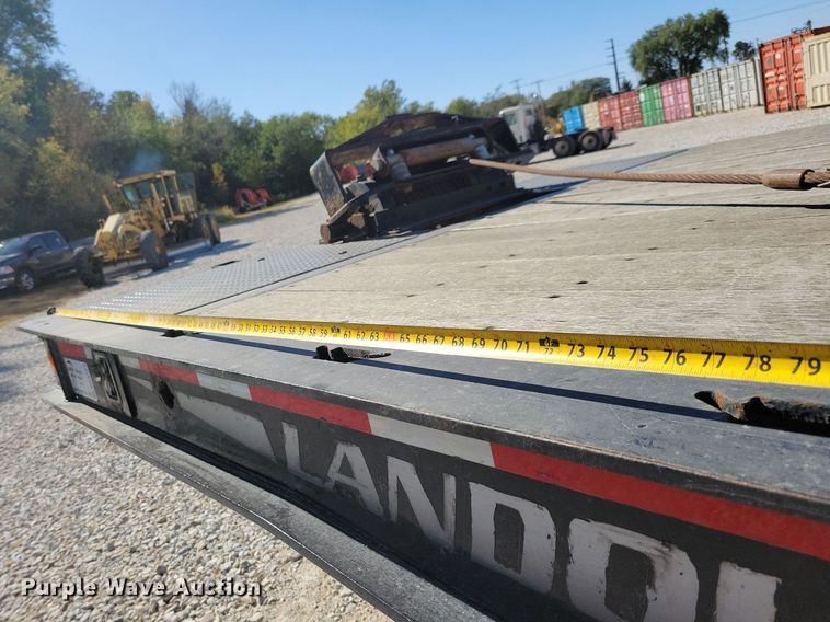 image for item DN4177 2015 Landoll 440  tilt deck equipment trailer