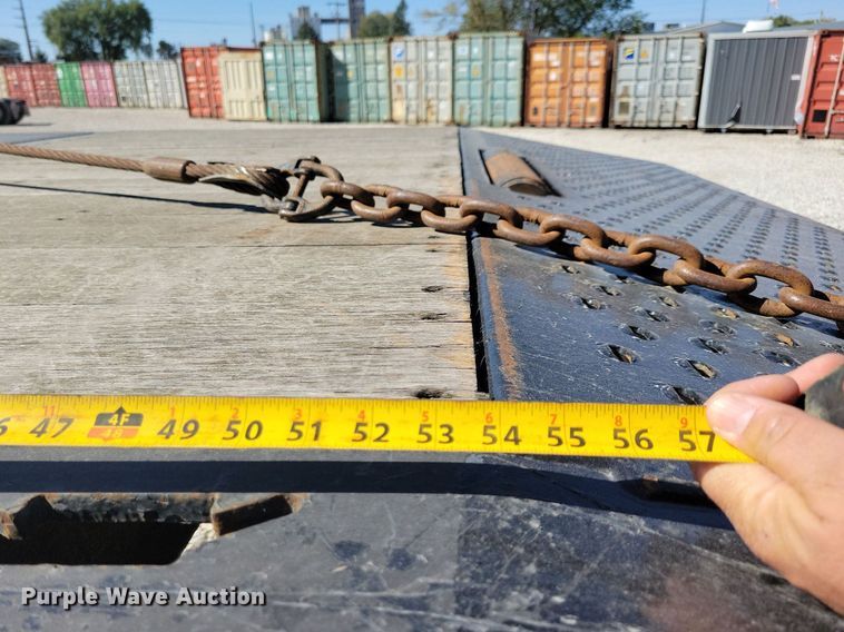 image for item DN4177 2015 Landoll 440  tilt deck equipment trailer