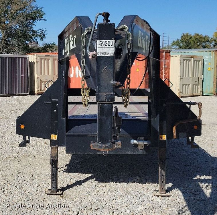 image for item DN4179 2017 Big Tex 22GN  equipment trailer