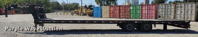 image for item DN4179 2017 Big Tex 22GN  equipment trailer