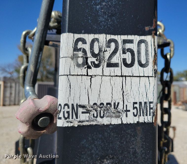 image for item DN4179 2017 Big Tex 22GN  equipment trailer