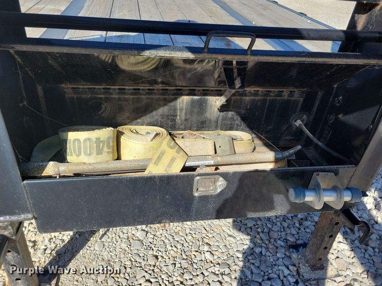 image for item DN4179 2017 Big Tex 22GN  equipment trailer