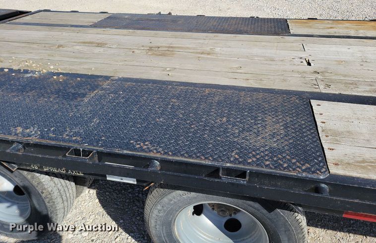 image for item DN4179 2017 Big Tex 22GN  equipment trailer
