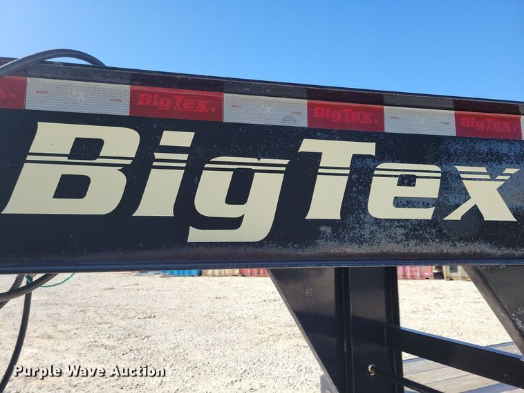 image for item DN4179 2017 Big Tex 22GN  equipment trailer