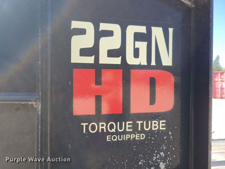 image for item DN4179 2017 Big Tex 22GN  equipment trailer