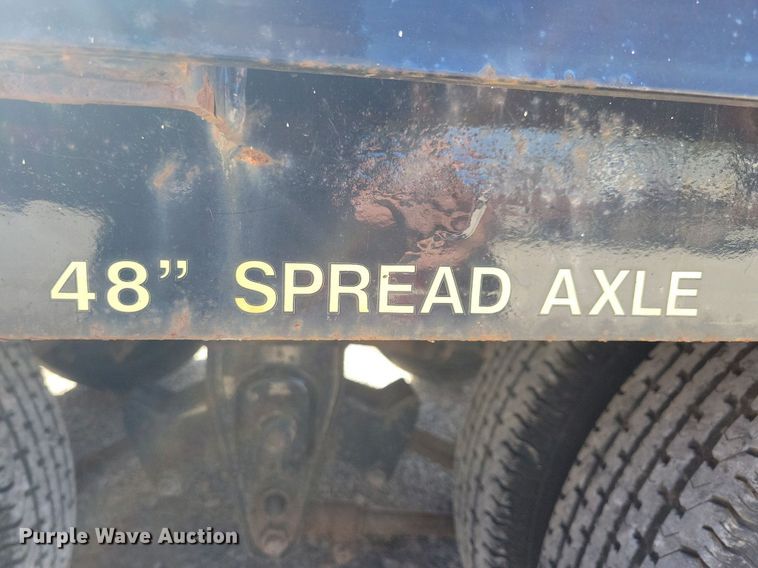 image for item DN4179 2017 Big Tex 22GN  equipment trailer