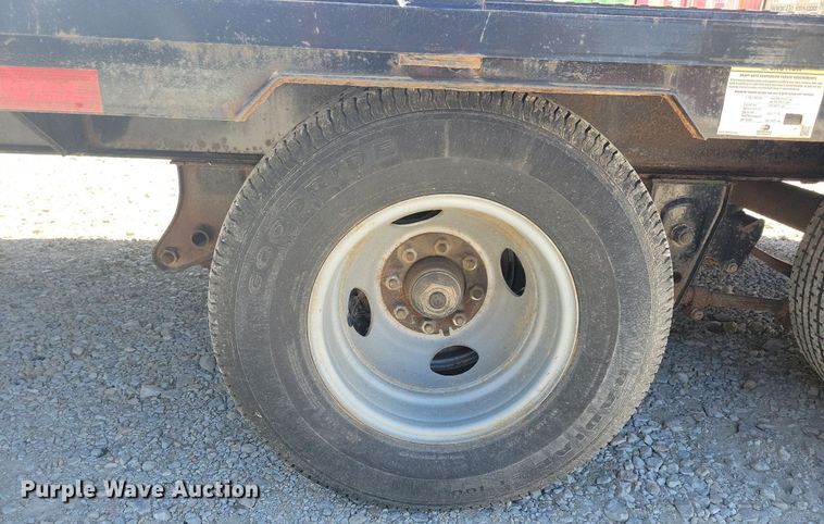 image for item DN4179 2017 Big Tex 22GN  equipment trailer