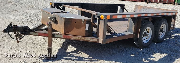 image for item DN4180 2013 Shop built  equipment trailer