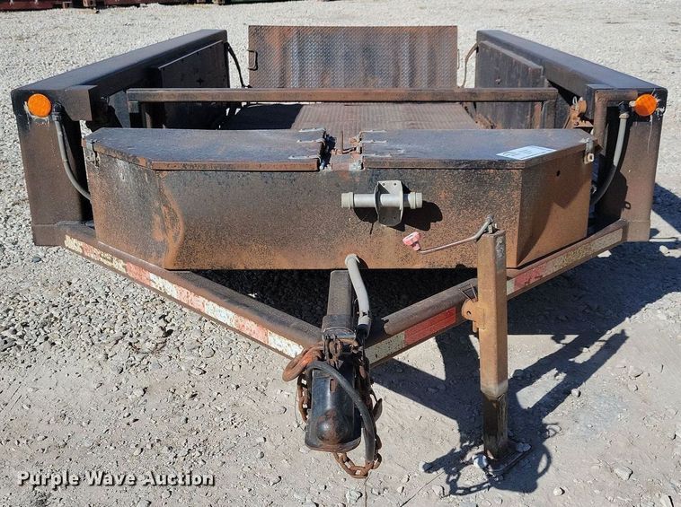 image for item DN4180 2013 Shop built  equipment trailer