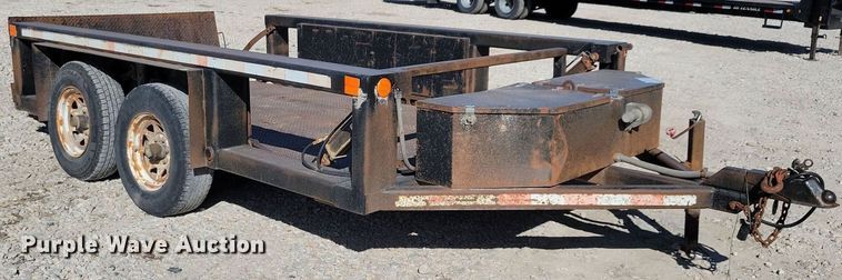image for item DN4180 2013 Shop built  equipment trailer