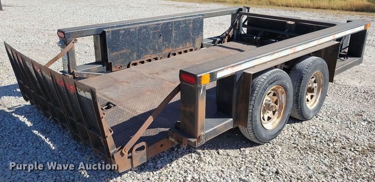 image for item DN4180 2013 Shop built  equipment trailer