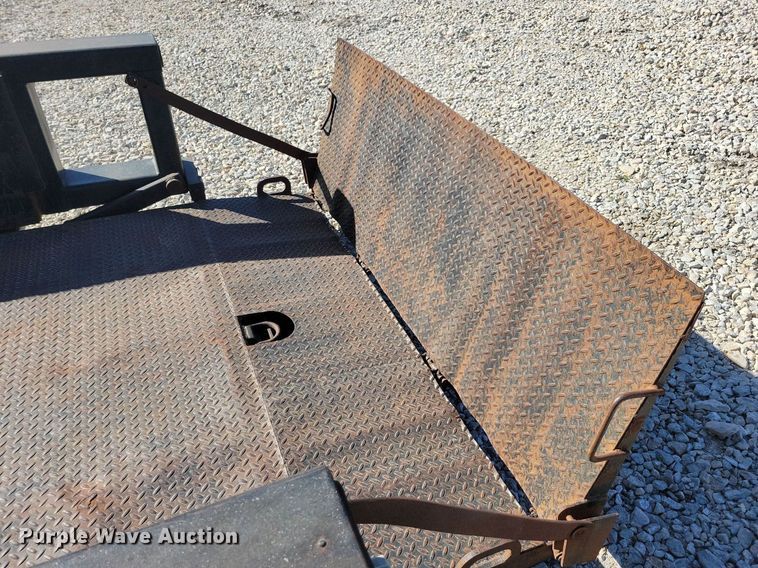 image for item DN4180 2013 Shop built  equipment trailer