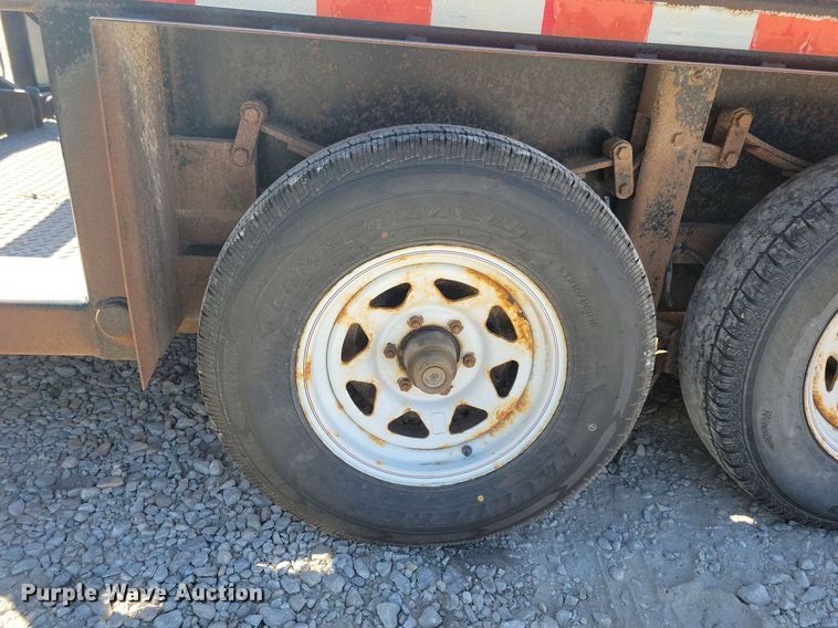 image for item DN4180 2013 Shop built  equipment trailer