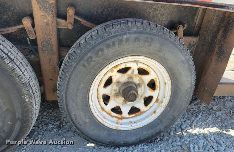 image for item DN4180 2013 Shop built  equipment trailer