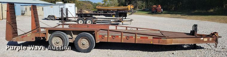 image for item DN4181 1999 Belshe T18  equipment trailer
