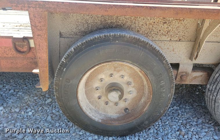 image for item DN4181 1999 Belshe T18  equipment trailer