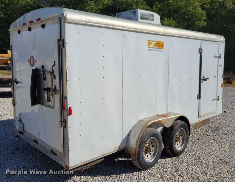 image for item DN4183 2008 Carry-On Cargo  fiber optic trailer