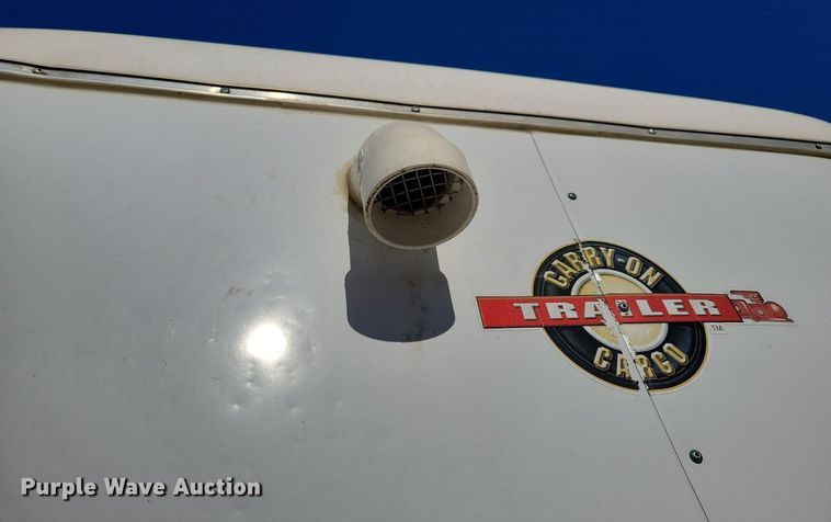 image for item DN4183 2008 Carry-On Cargo  fiber optic trailer