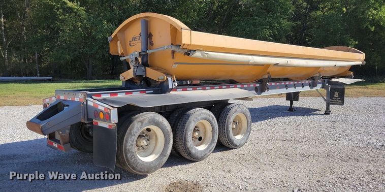image for item DN4184 2013 Jet Company 45  side dump trailer
