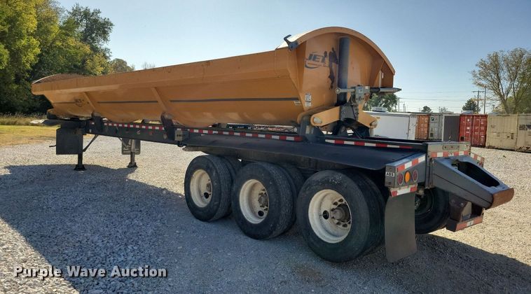 image for item DN4184 2013 Jet Company 45  side dump trailer