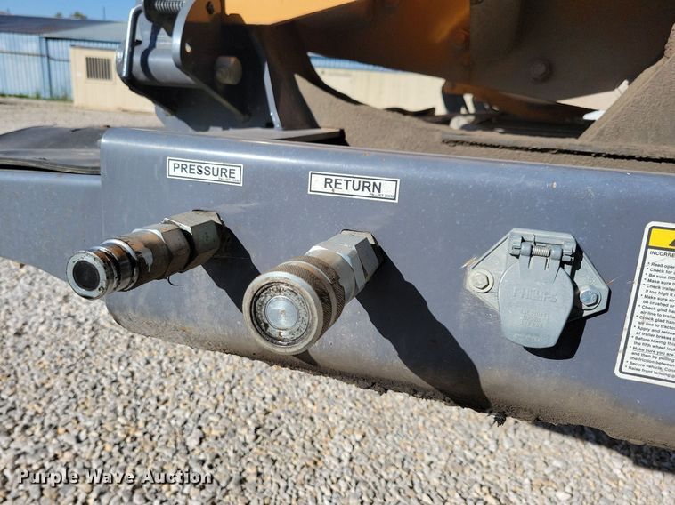 image for item DN4184 2013 Jet Company 45  side dump trailer