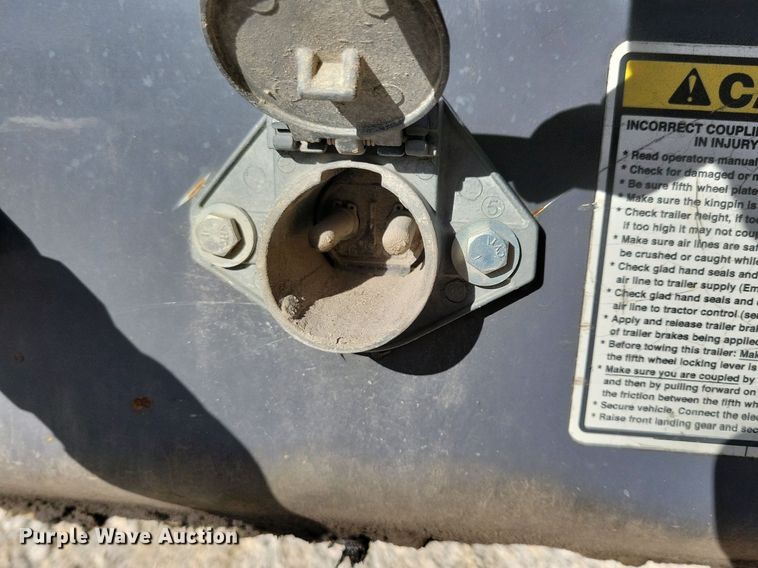 image for item DN4184 2013 Jet Company 45  side dump trailer