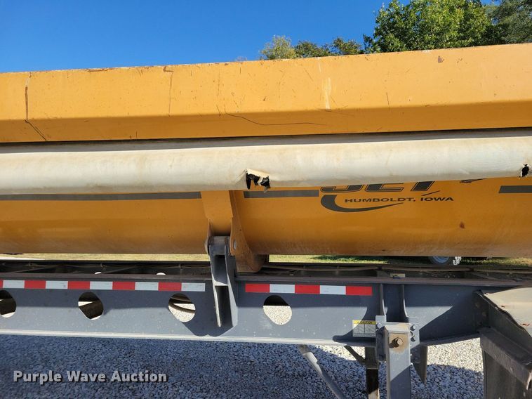 image for item DN4184 2013 Jet Company 45  side dump trailer