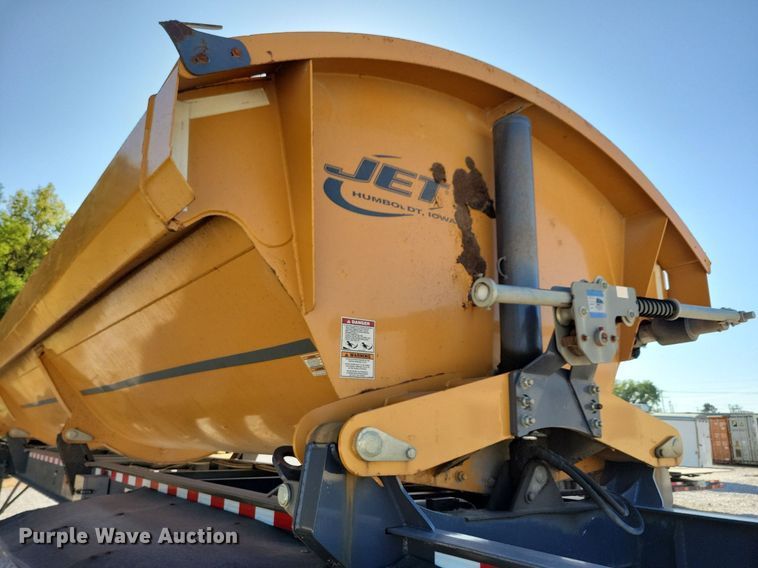 image for item DN4184 2013 Jet Company 45  side dump trailer