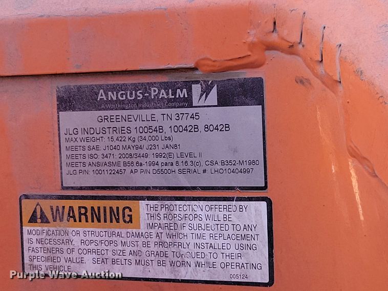 image for item DN4185 2013 JLG Skytrak 8042  telehandler