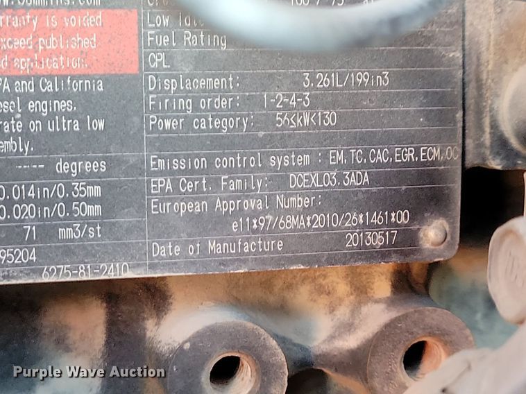 image for item DN4185 2013 JLG Skytrak 8042  telehandler