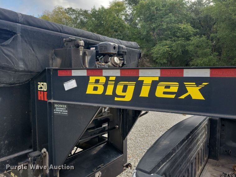 image for item DN4188 2015 Big Tex 25DU  dump trailer