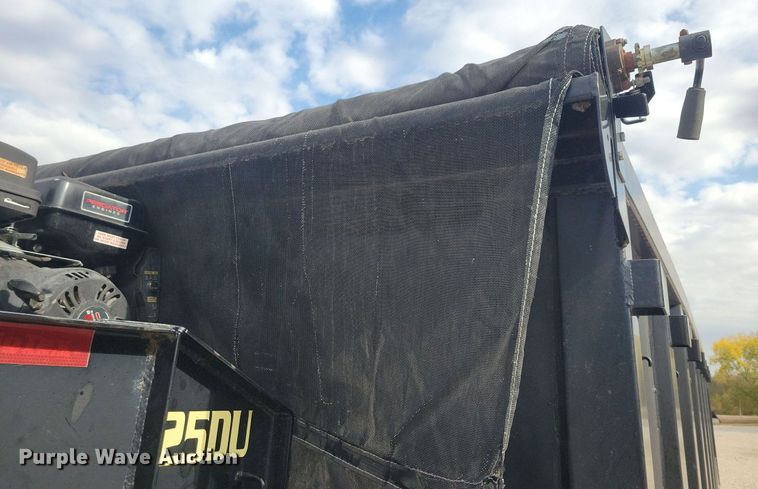 image for item DN4188 2015 Big Tex 25DU  dump trailer