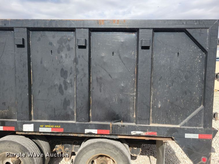 image for item DN4188 2015 Big Tex 25DU  dump trailer