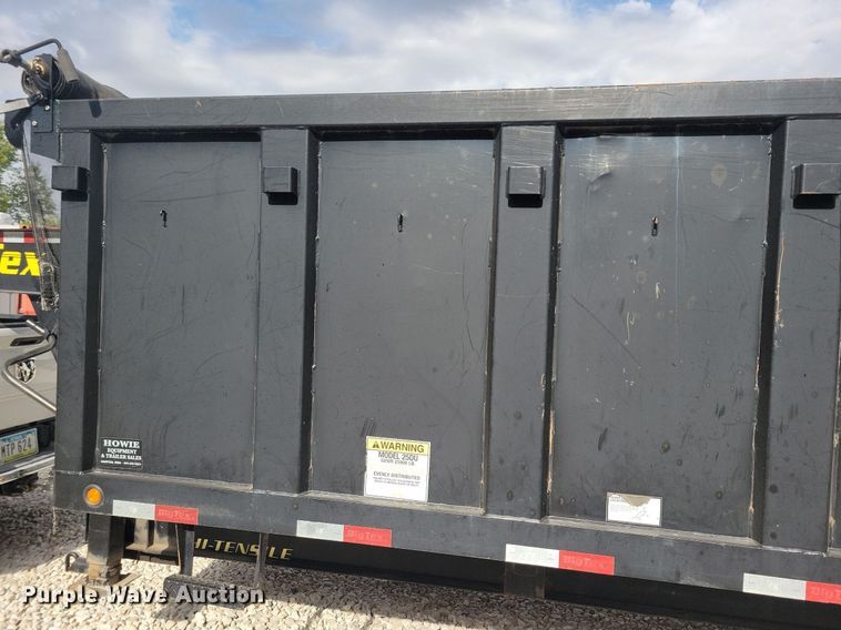 image for item DN4188 2015 Big Tex 25DU  dump trailer