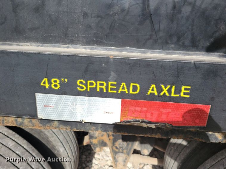 image for item DN4188 2015 Big Tex 25DU  dump trailer