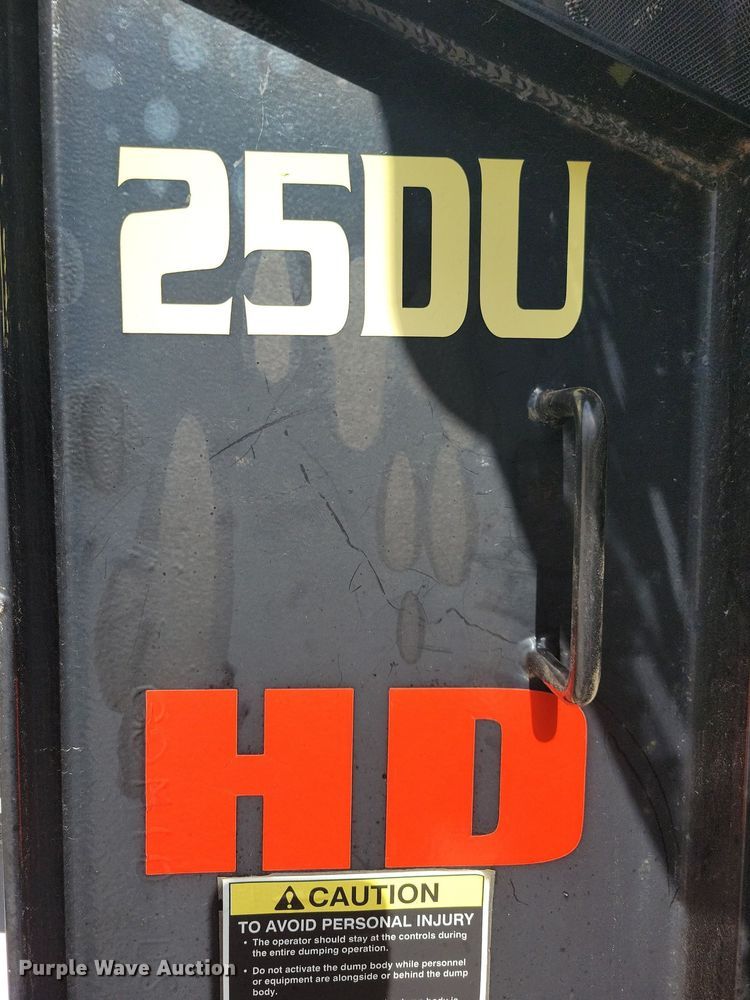 image for item DN4188 2015 Big Tex 25DU  dump trailer