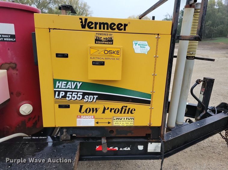 image for item DN4192 2011 Vermeer LP555 SDT  vacuum excavator
