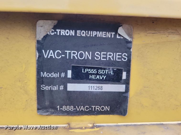 image for item DN4192 2011 Vermeer LP555 SDT  vacuum excavator