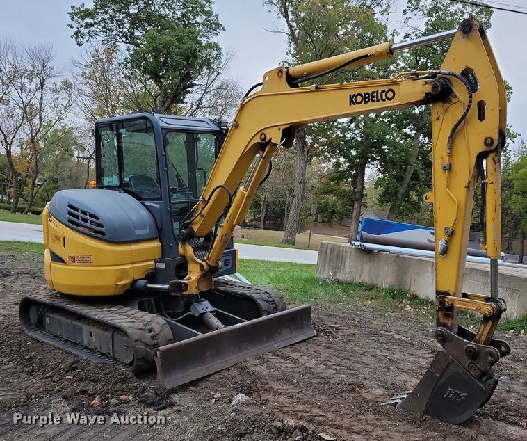image for item DN4194 2014 Kobelco SK55SRX-6E  mini excavator