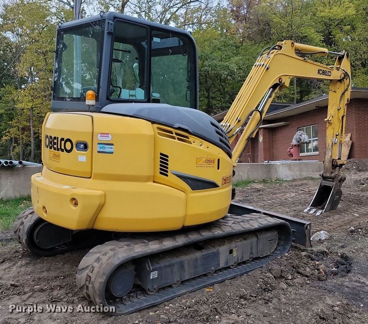 image for item DN4194 2014 Kobelco SK55SRX-6E  mini excavator