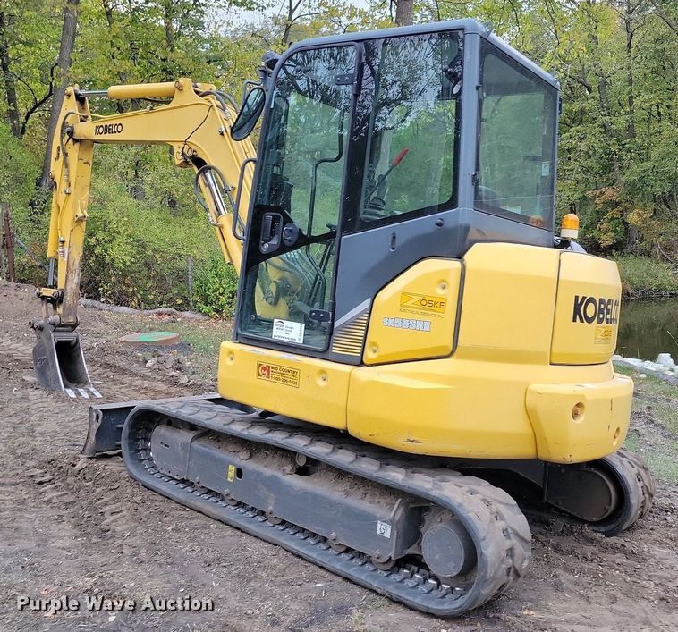 image for item DN4194 2014 Kobelco SK55SRX-6E  mini excavator