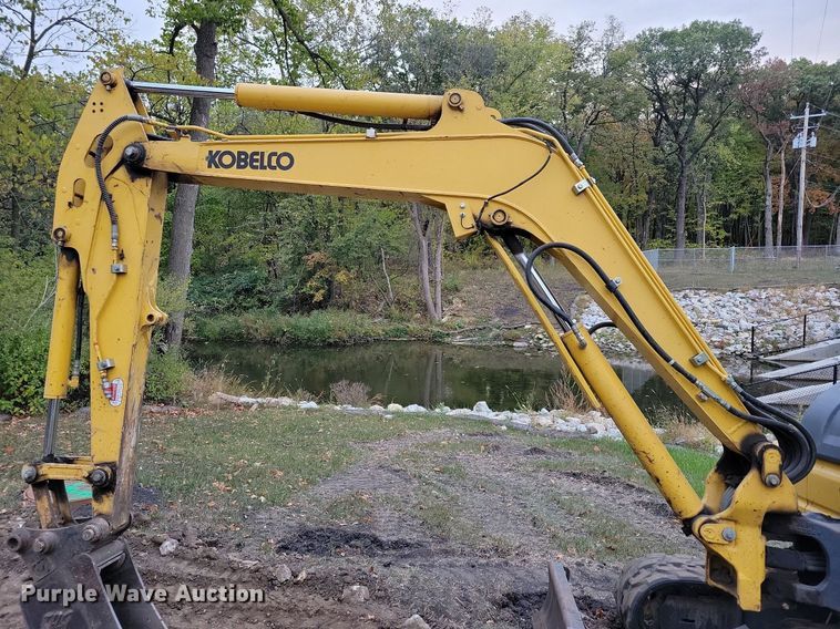 image for item DN4194 2014 Kobelco SK55SRX-6E  mini excavator