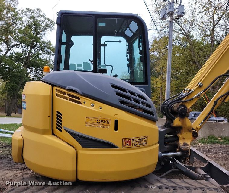 image for item DN4194 2014 Kobelco SK55SRX-6E  mini excavator