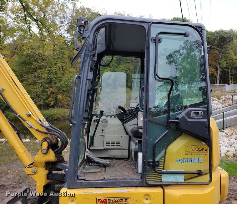 image for item DN4194 2014 Kobelco SK55SRX-6E  mini excavator